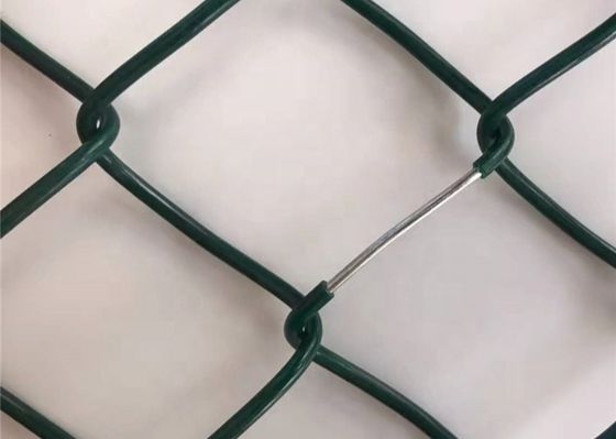Räumlich knapp bemessener Wirbelsturm-Draht Diamond Chain Link Fence