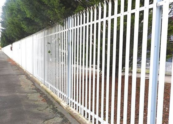 Pulver überzogener Metallpalisade-Zaun für allgemeine Standorte