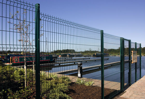 Galvanisiertes Pulver beschichtet Stahl Gartenzaun Tür Tubular Doppeltor Wasserdichtes 3D-Modell für Wohnraum