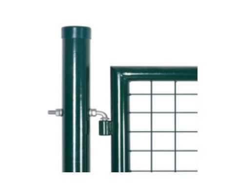 Galvanisiertes Pulver beschichtet Stahl Gartenzaun Tür Tubular Doppeltor Wasserdichtes 3D-Modell für Wohnraum