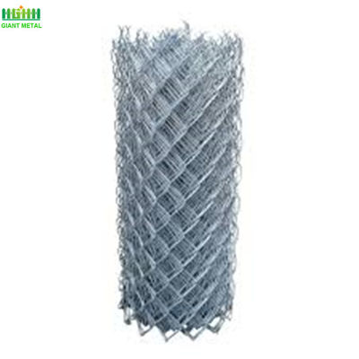Galvanisierte 6ft Höhen-Diamond Chain Link Fencing Anti-Korrosion vorübergehend