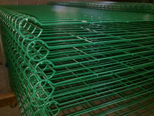 PVC beschichtete doppelten Kreis-Zaun des Schutz-5.0mm 2.8m