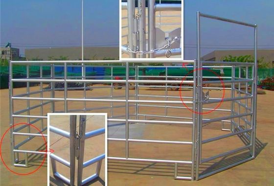 Bauernhof-Eisen schweißte 1.5m Höhen-Viehbestand-Zaun Panels