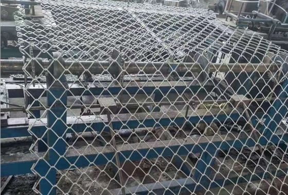 ISO Diamond Gardens Chain Link Fence 8 Ft hoch