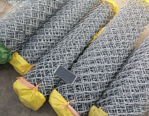 ISO Diamond Gardens Chain Link Fence 8 Ft hoch