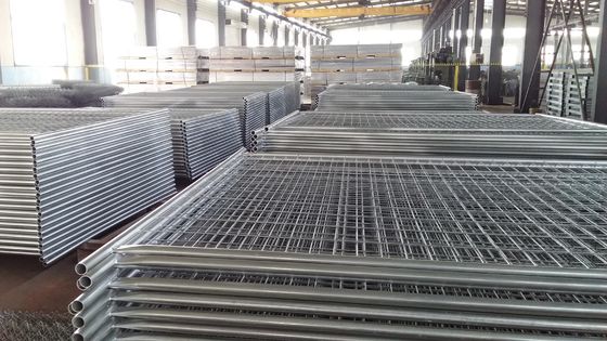 Baustelle amerikanischer Standard vorübergehende Zaunplatte geschweißt