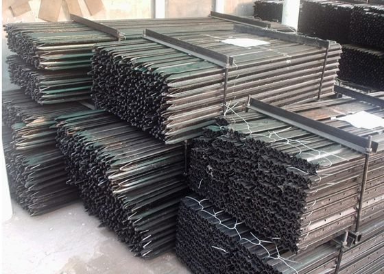 Beschichtete verziertes T Posten-Stahlgrün des Bauernhof-Zaun-8ft 1.25lb