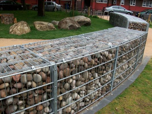 Flussbank-Mesh Protections 200x100x50 Gabion des Kasten-1x1x2 Zaun System