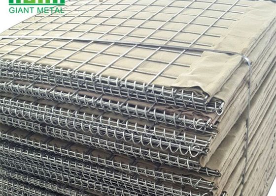 Geschweißte Sperren-Explosions-Militärwand Mesh Gabions 5.0mm Hesco