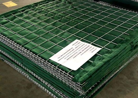 Geschweißte Sperren-Explosions-Militärwand Mesh Gabions 5.0mm Hesco
