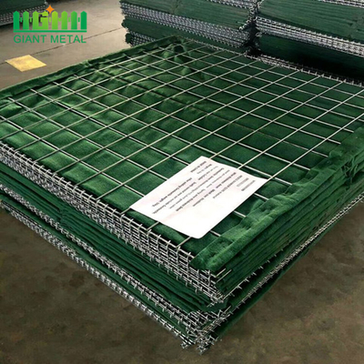 galvanisierte 4mm schweißten Mesh Gabions Defensive Barrier