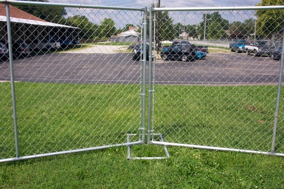 Sicherheits-Bau-Zivilprojekte Diamond Chain Link Fence American vorübergehende 3mm