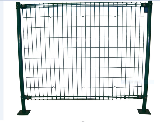 PVC beschichtete 6ft Höhen-Garten-Metall Mesh Fencing Double Circle