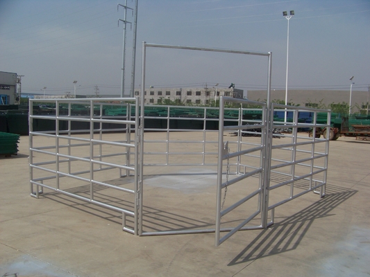 1.8m heißes Bad-täfelt galvanisierte Viehbestand-Hürde für Vieh-Zaun