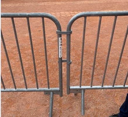 Hot Dip Galvanized Nach Geschweißte Französisch Stil Fahrradträger vorübergehender Barrikadenzaun