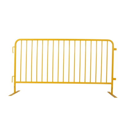 Kunststoffverzinktes Stahl Aluminium Crowd Control Barrikade Zaun Mobilklappbarer Sicherheits Fußgängerbarriere Veranstaltung Konzert