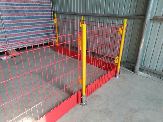 Fallverhütung 50x200 mm vorübergehende Grenzschutzbarrieren Sicherheit