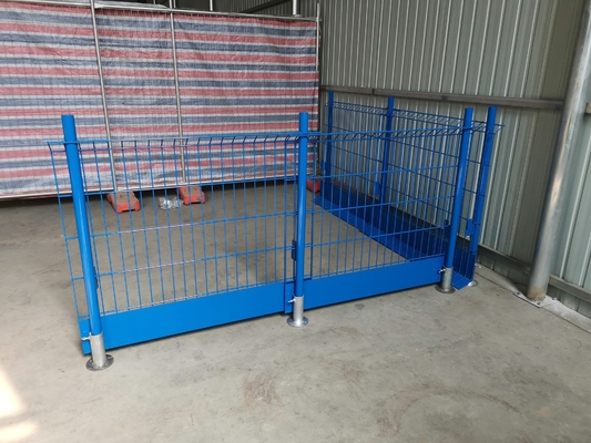 Fallverhütung 50x200 mm vorübergehende Grenzschutzbarrieren Sicherheit