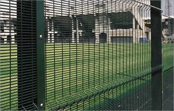 Galvanisierte, geschweißte 358-Gitterzaun, mit Pulverbeschichtung